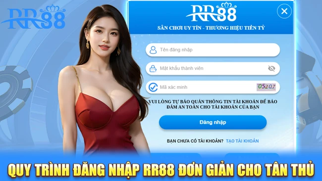 Quy trình đăng nhập RR88 đơn giản cho tân thủ